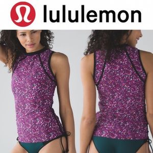 Lululemon Tidal Flow Rashguard Paradise Camo Multi